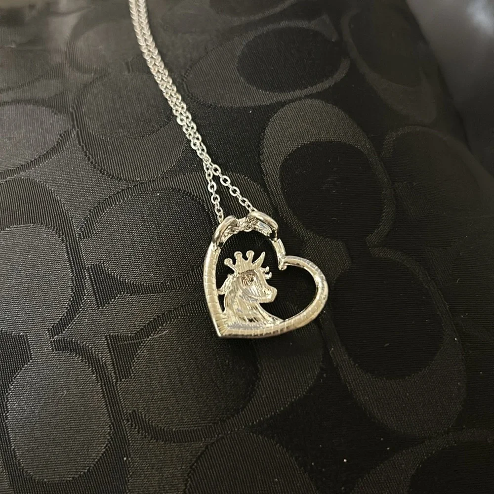 Unicorn and Crystals Necklace